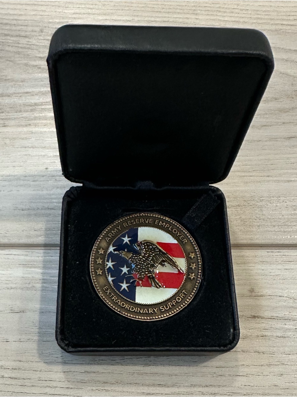 VTG U.S. Army Reserve Employer “Extraordinary Support” Coin